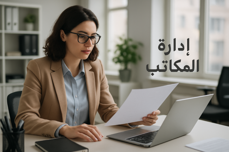 إدارة المكاتب: 7 مهارات أساسية وفرص العمل للخريجين