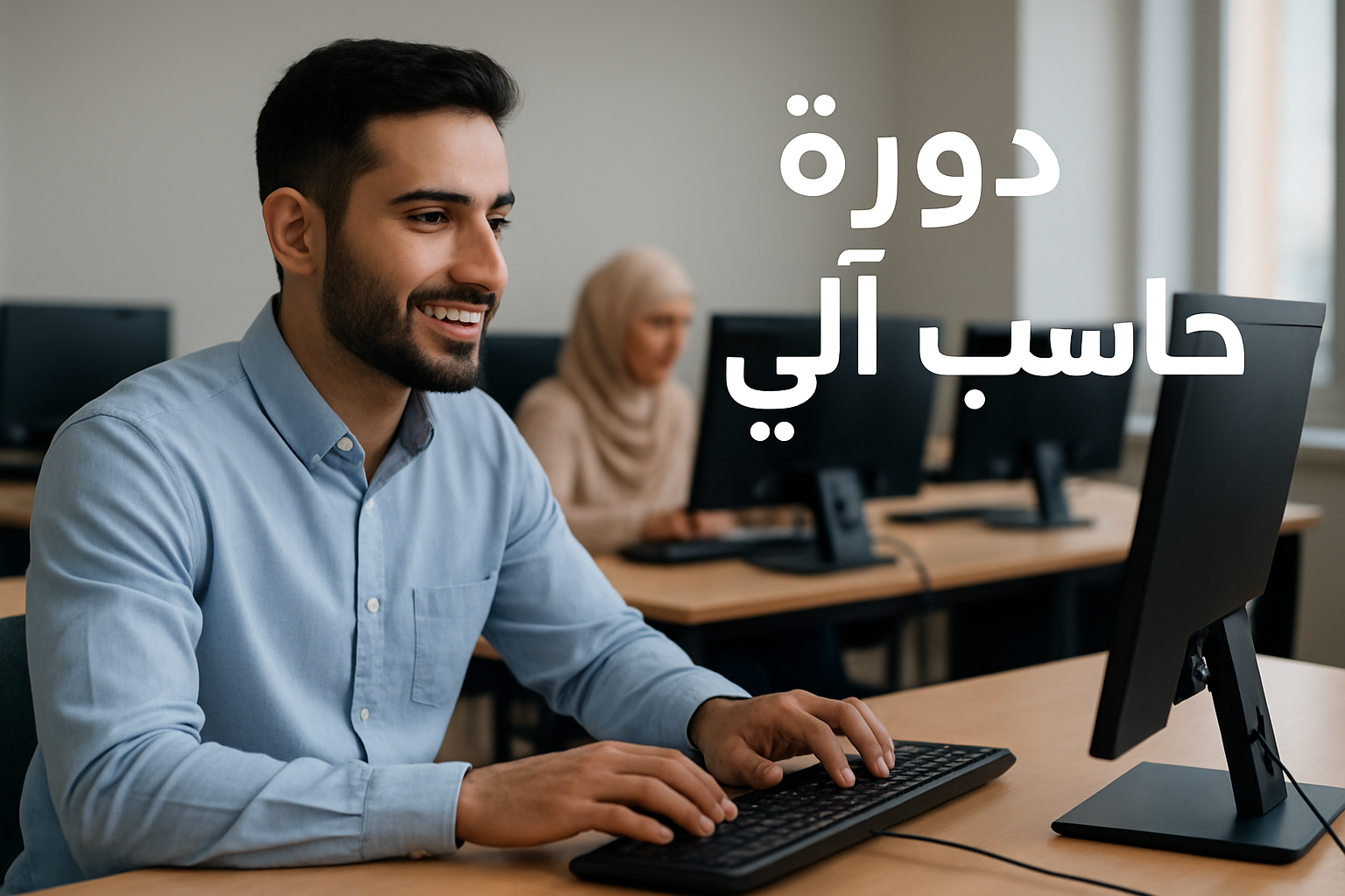 حاسب الى دورة حاسب آلي: 7 محاور أساسية وفرص عمل بعد التخرج